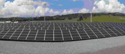 1,200 panel solar power array at Guantanamo Bay